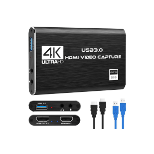 Capturadora de vídeo 4K USB 3.0